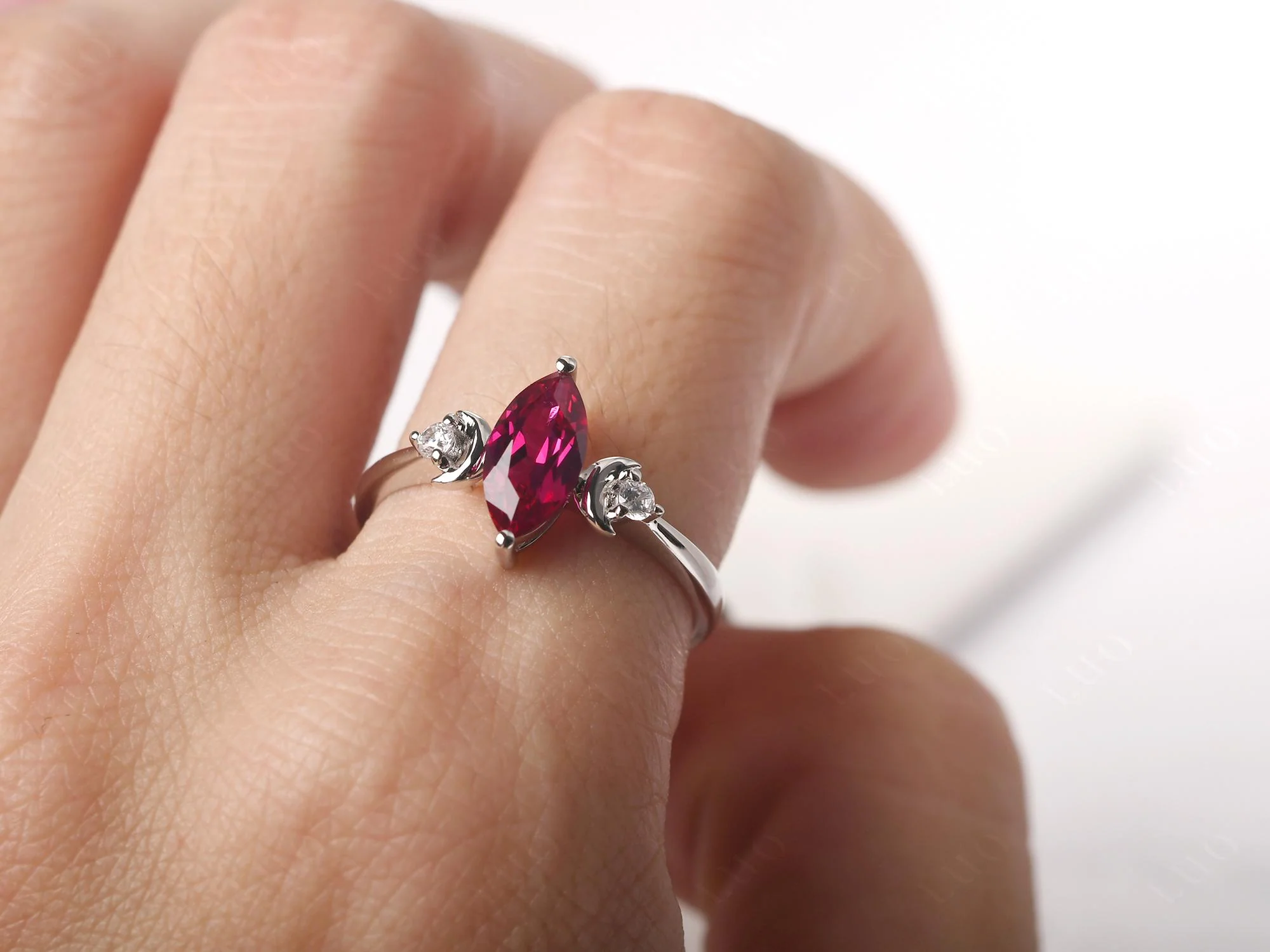 Ruby Moon Ring - Image 14