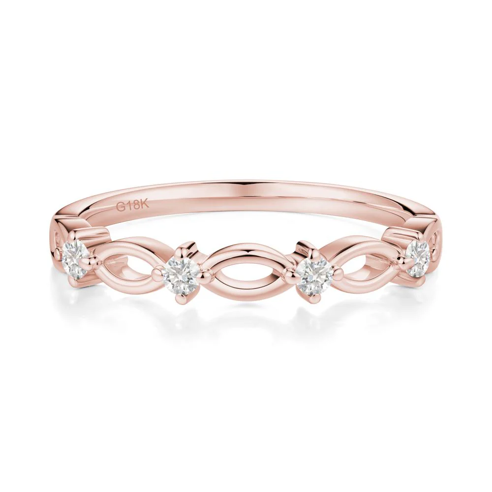 Marquise Diamond Stackable Ring - Image 8