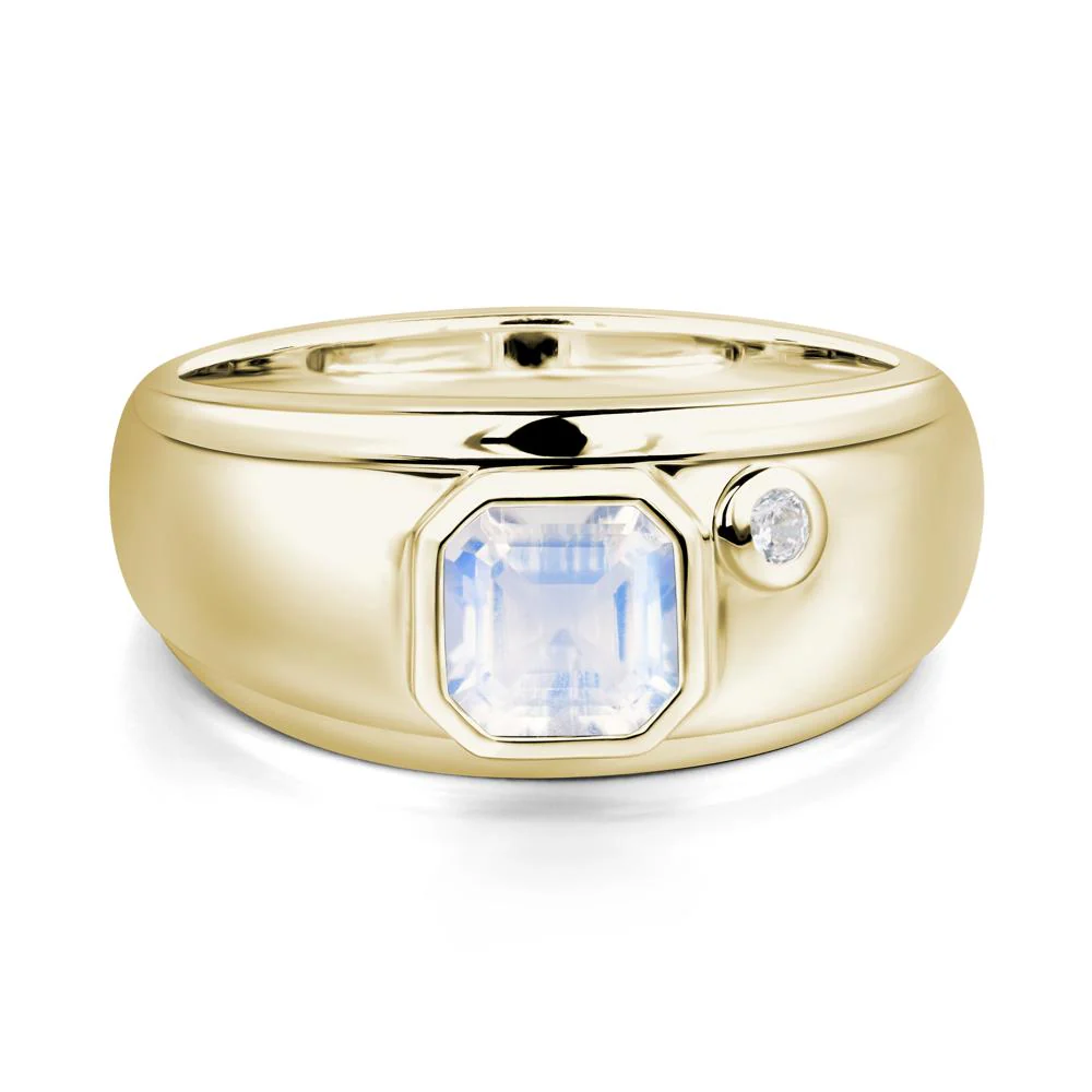 Men's Moonstone Ring - Image 5