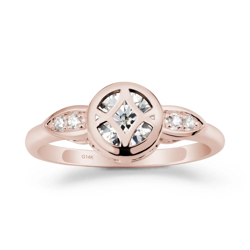 Moissanite Celtic Knot Ring - Image 2