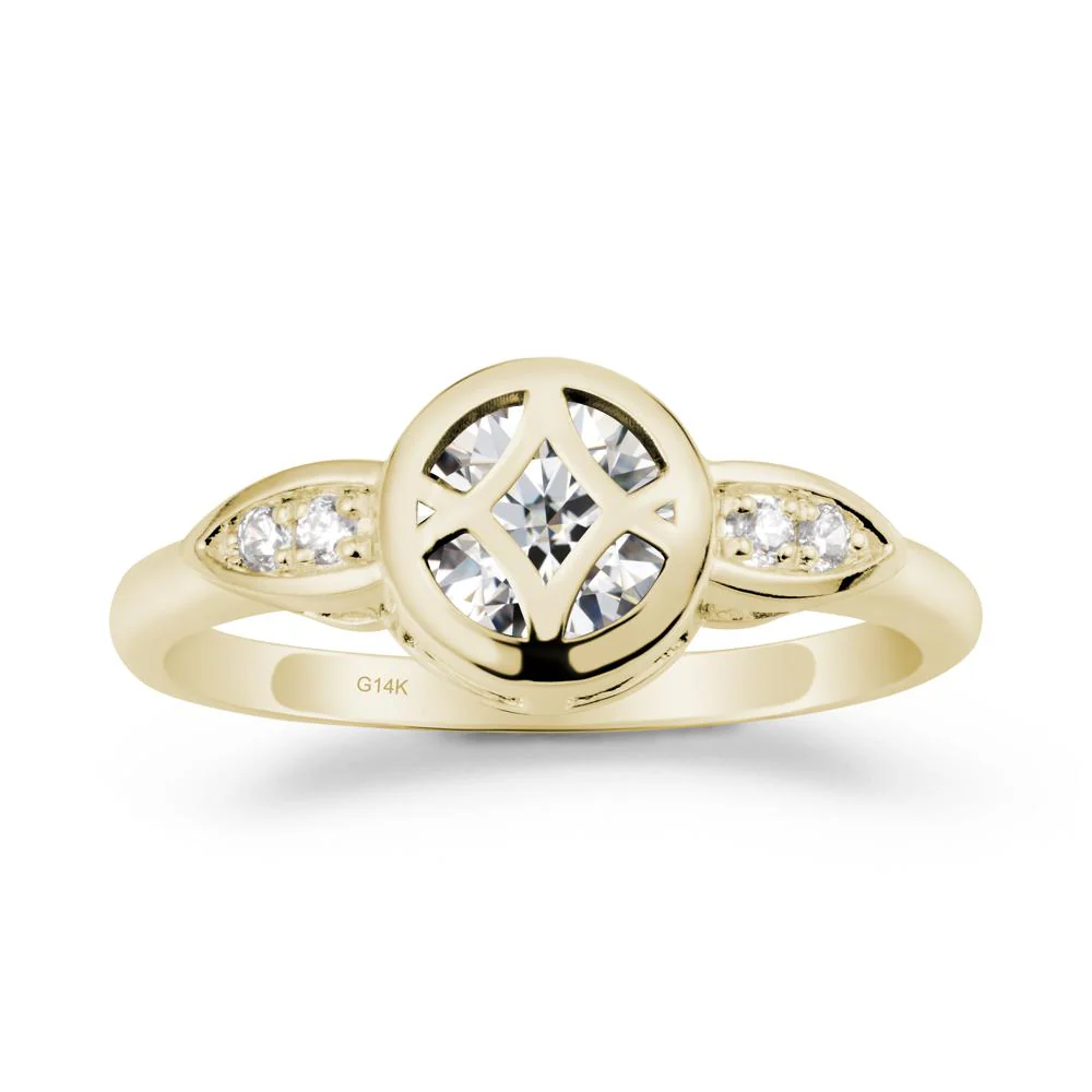 Moissanite Celtic Knot Ring - Image 4
