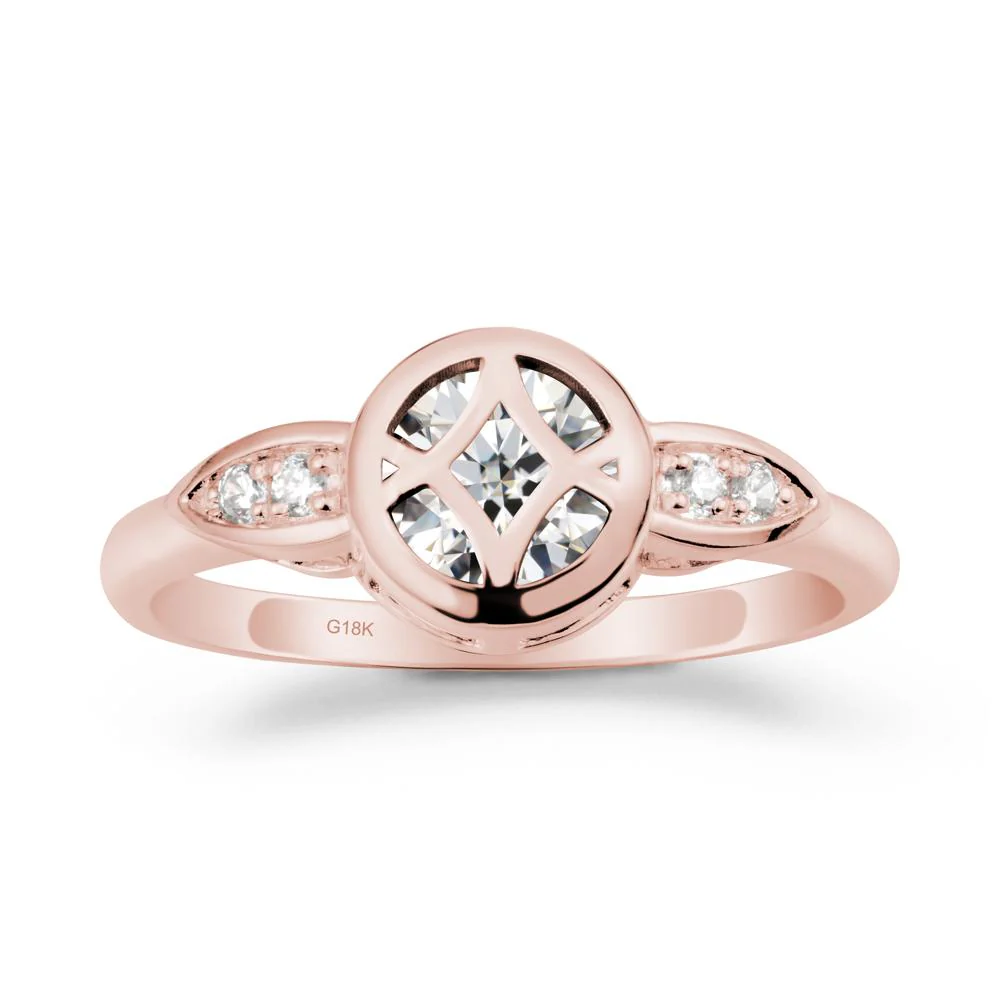 Moissanite Celtic Knot Ring - Image 5