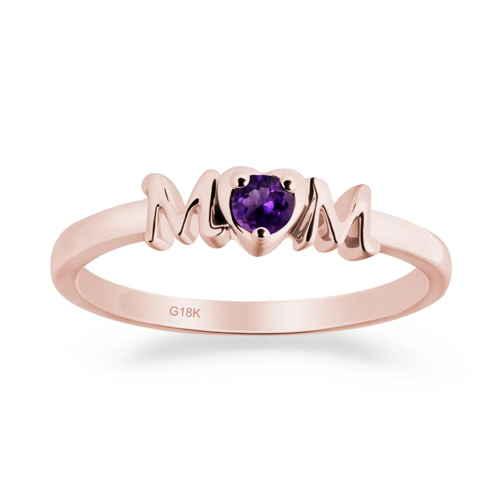 Mom Amethyst Ring - Image 6