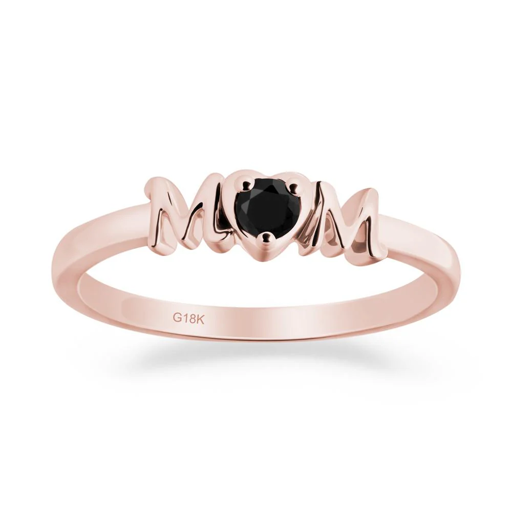 Mom Black Spinel Ring - Image 4