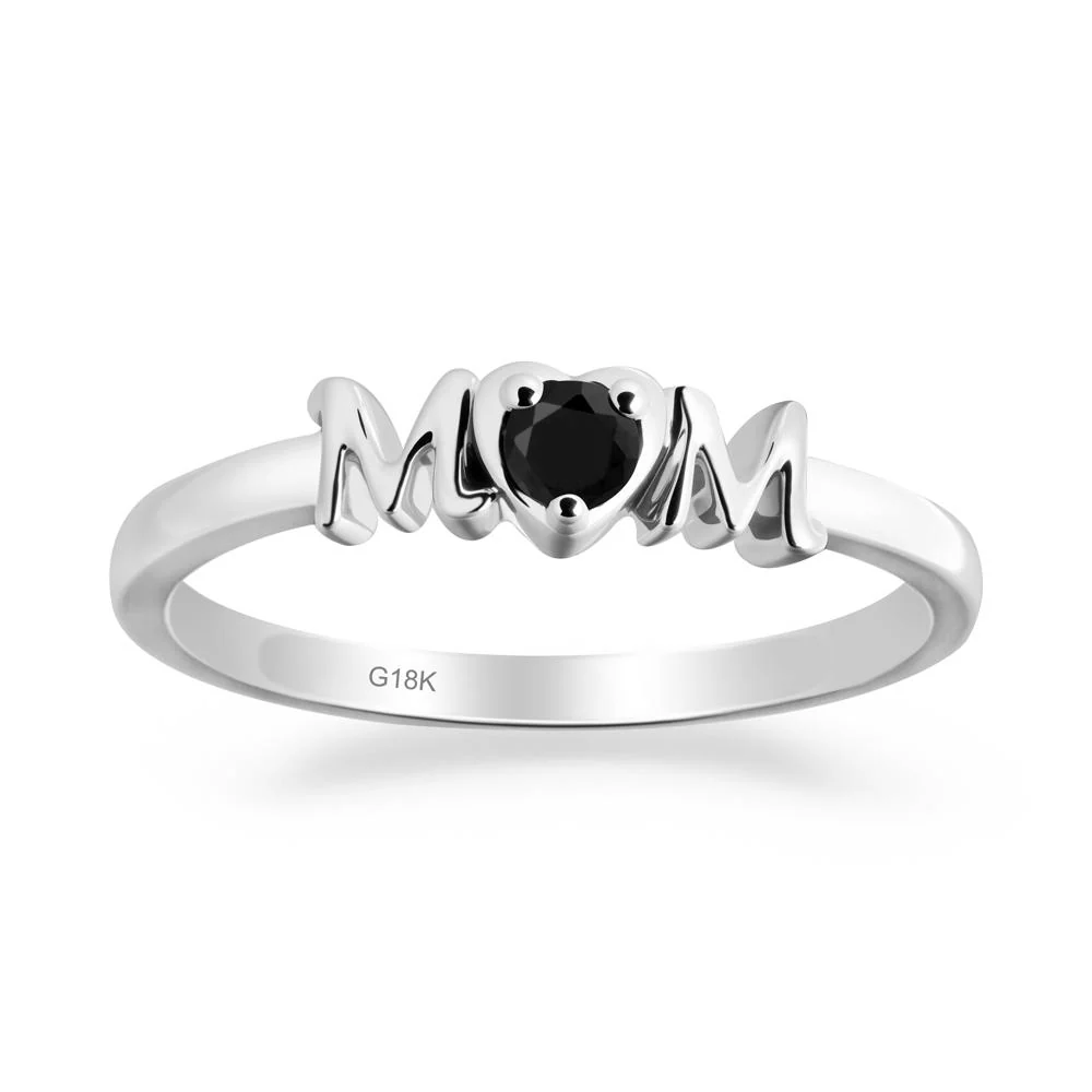 Mom Black Spinel Ring - Image 5