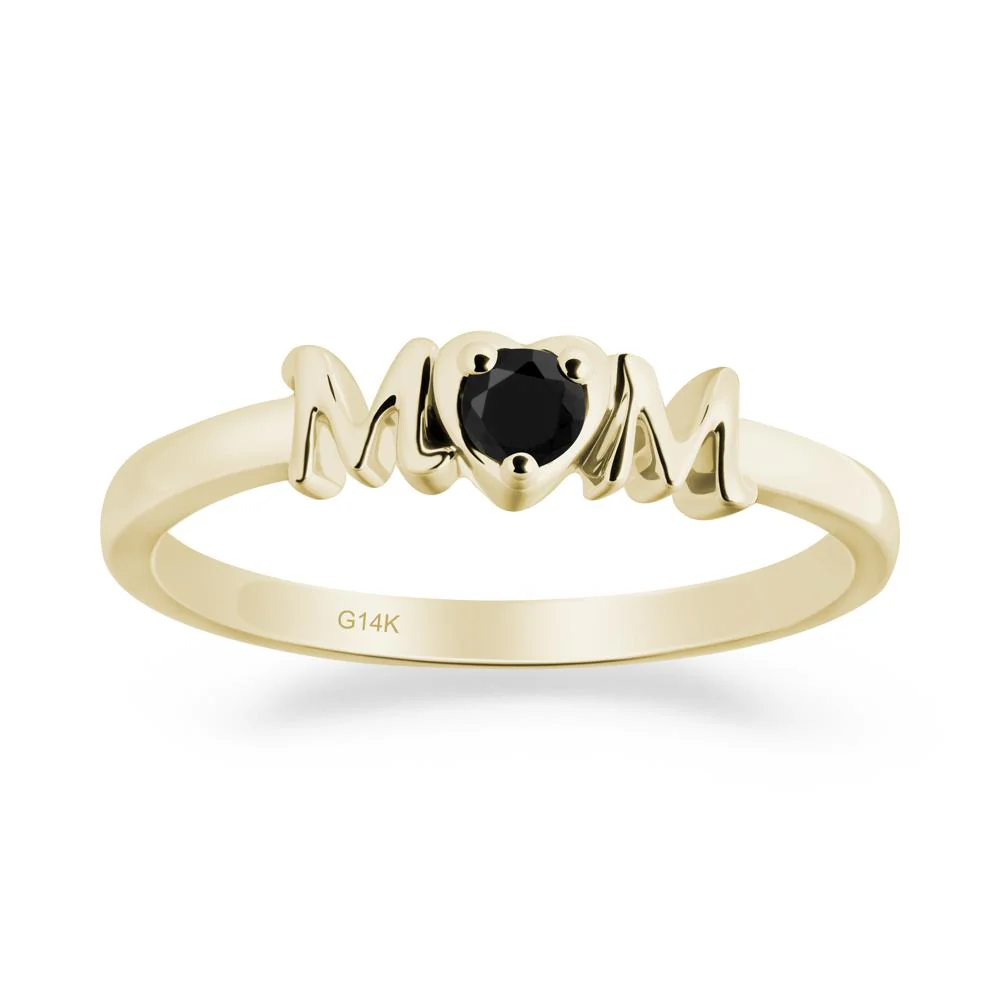 Mom Black Spinel Ring - Image 6