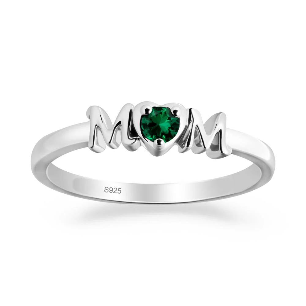 Mom Emerald Ring - Image 3