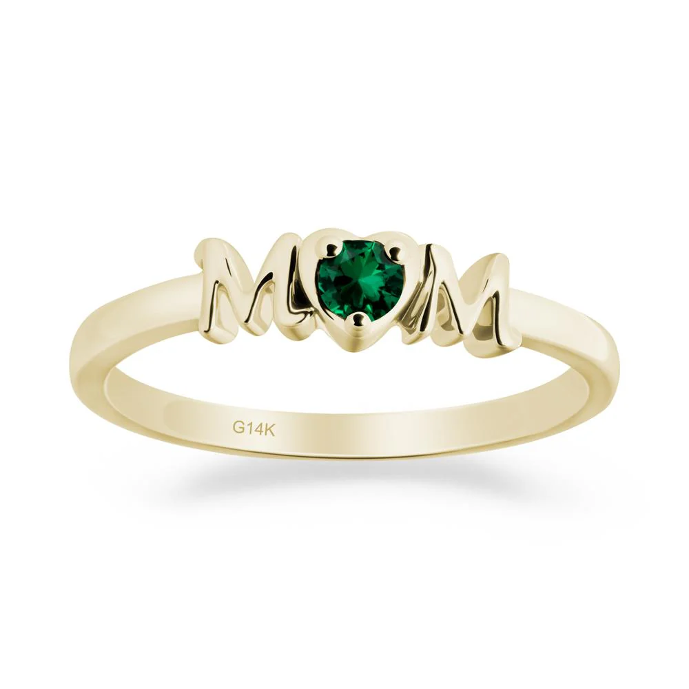 Mom Emerald Ring - Image 4