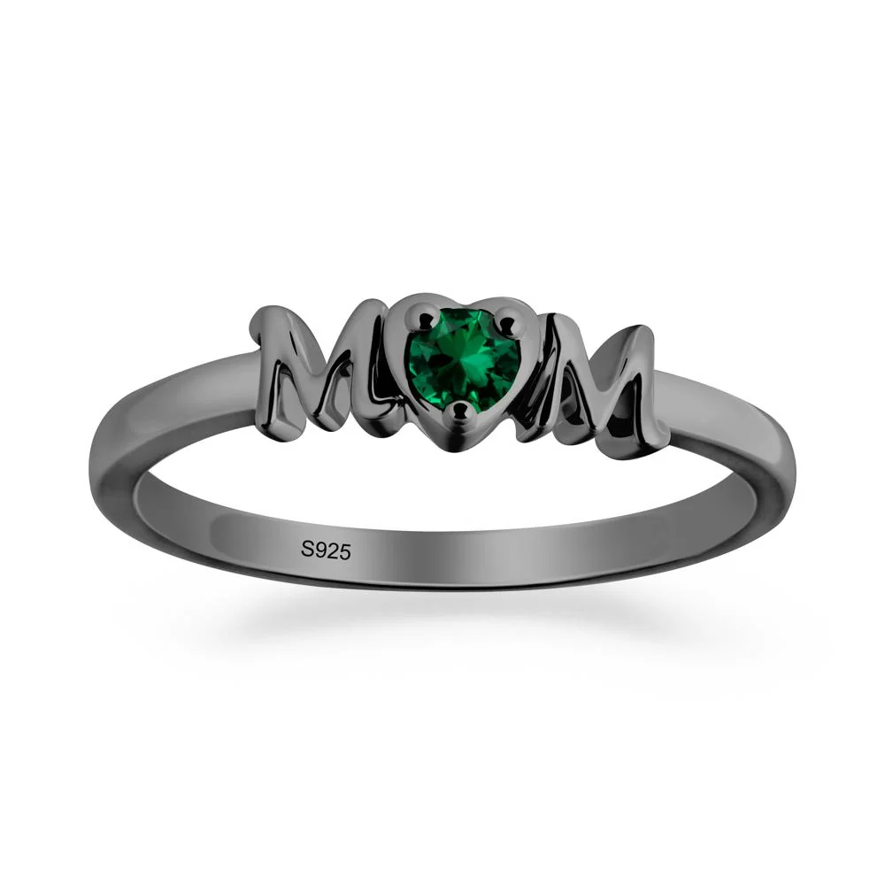 Mom Emerald Ring - Image 5