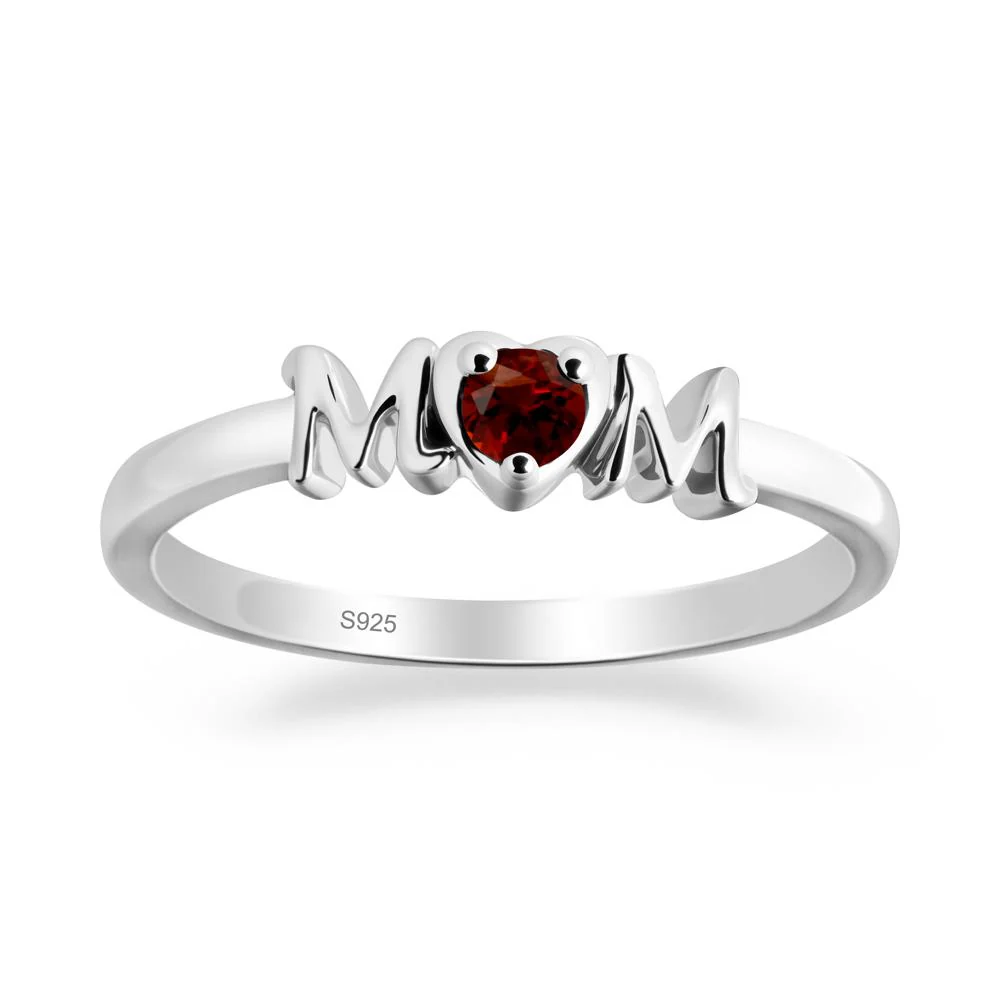 Mom Garnet Ring