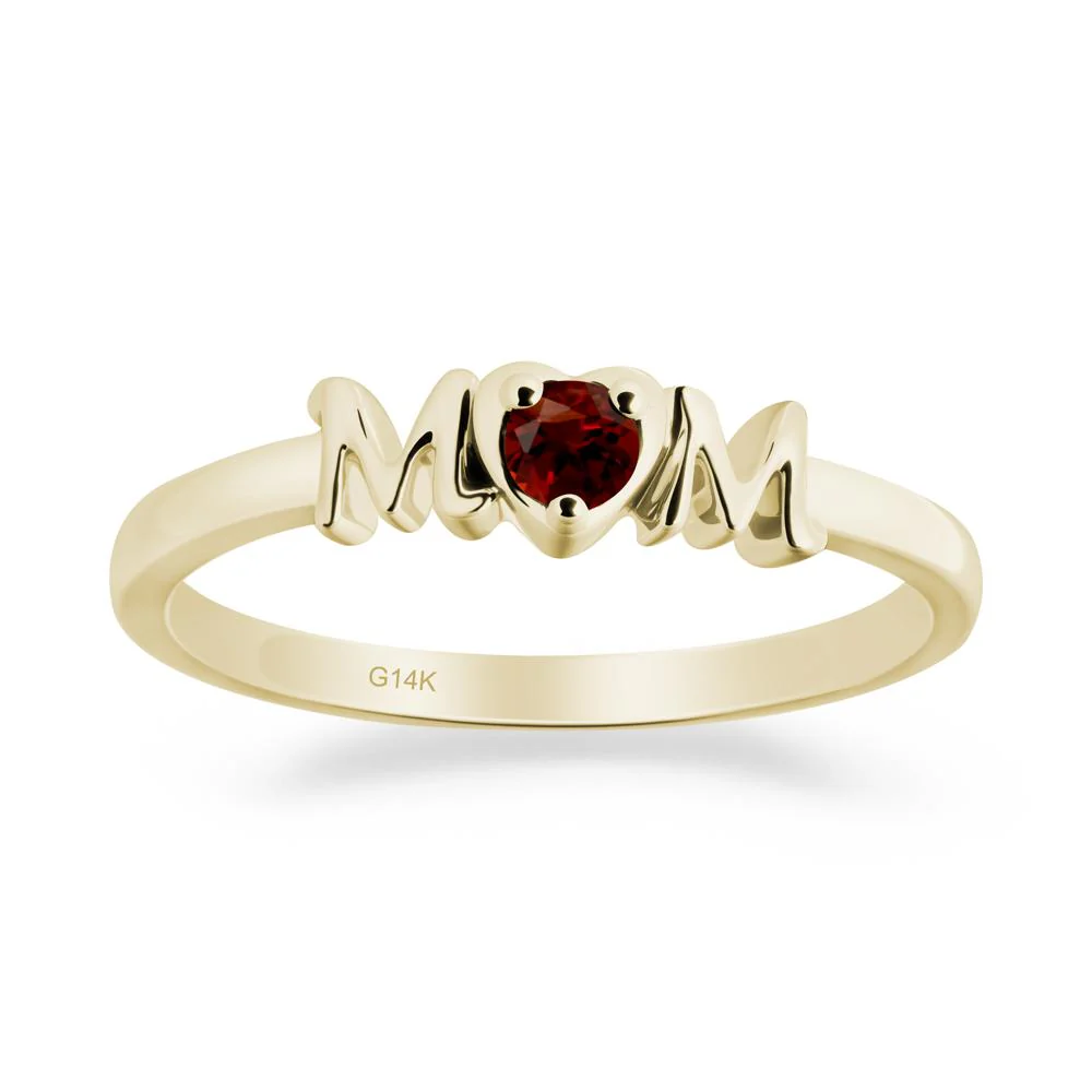 Mom Garnet Ring - Image 2