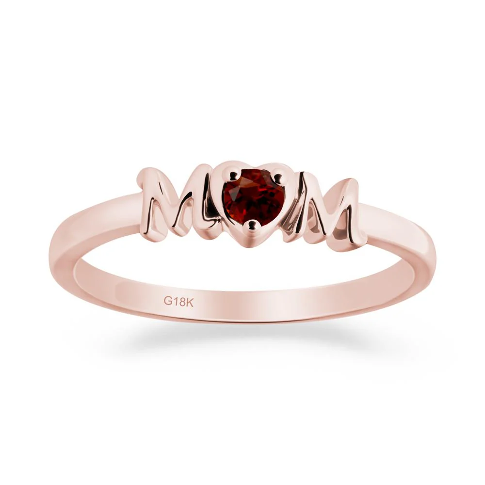 Mom Garnet Ring - Image 6