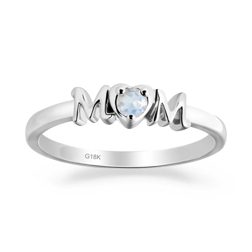 Mom Moonstone Ring - Image 2