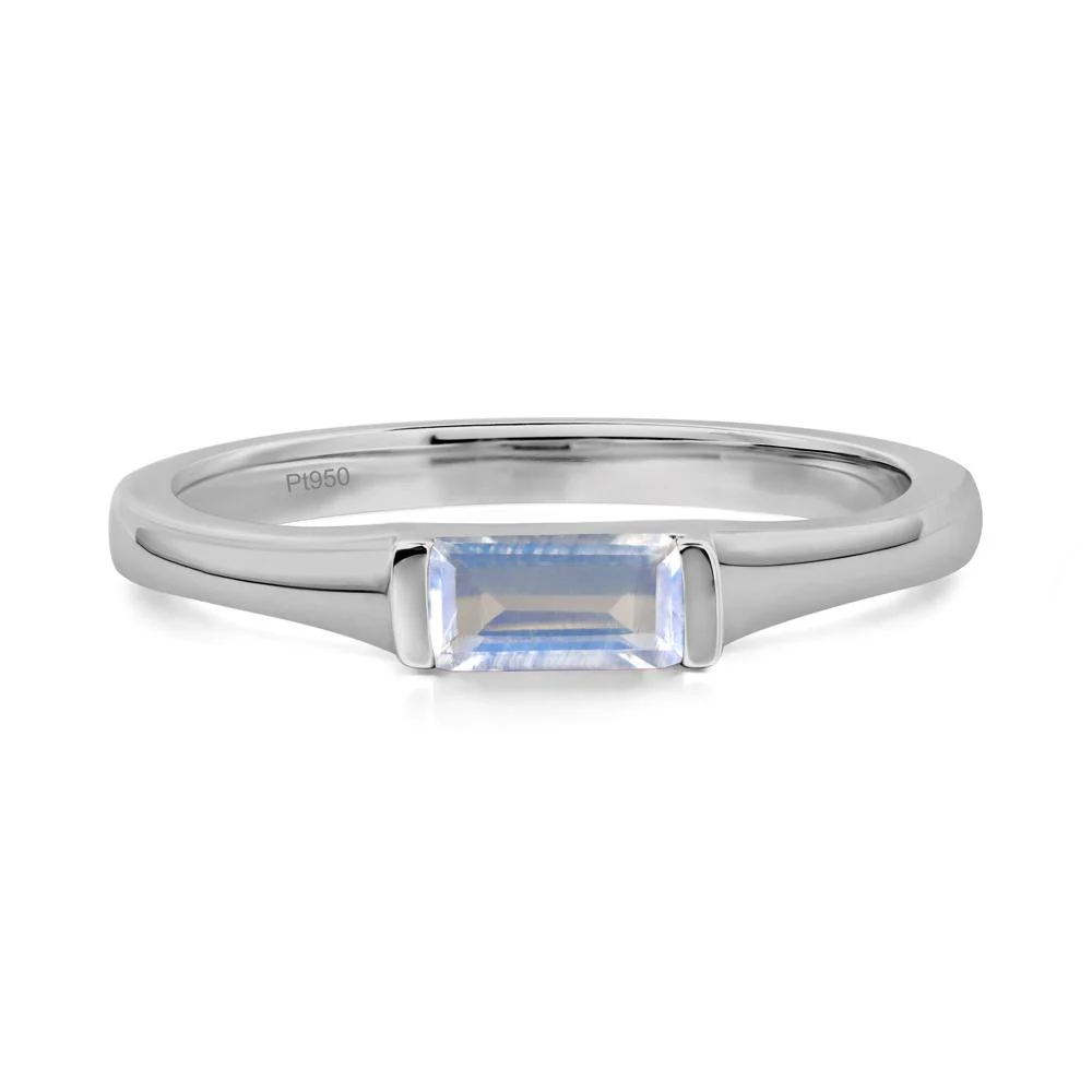 Moonstone Baguette Ring - Image 8