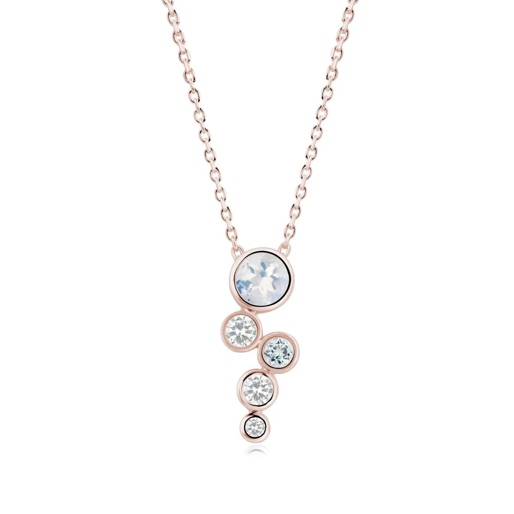Moonstone Graduated Drop Pendant - Image 8