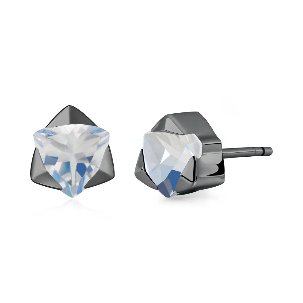 Moonstone Magen David Earrings - Image 7