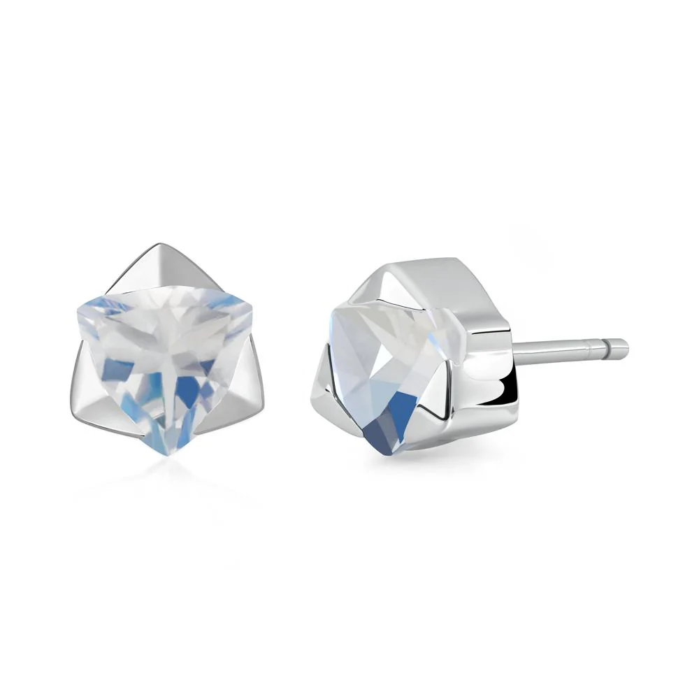 Moonstone Magen David Earrings - Image 9
