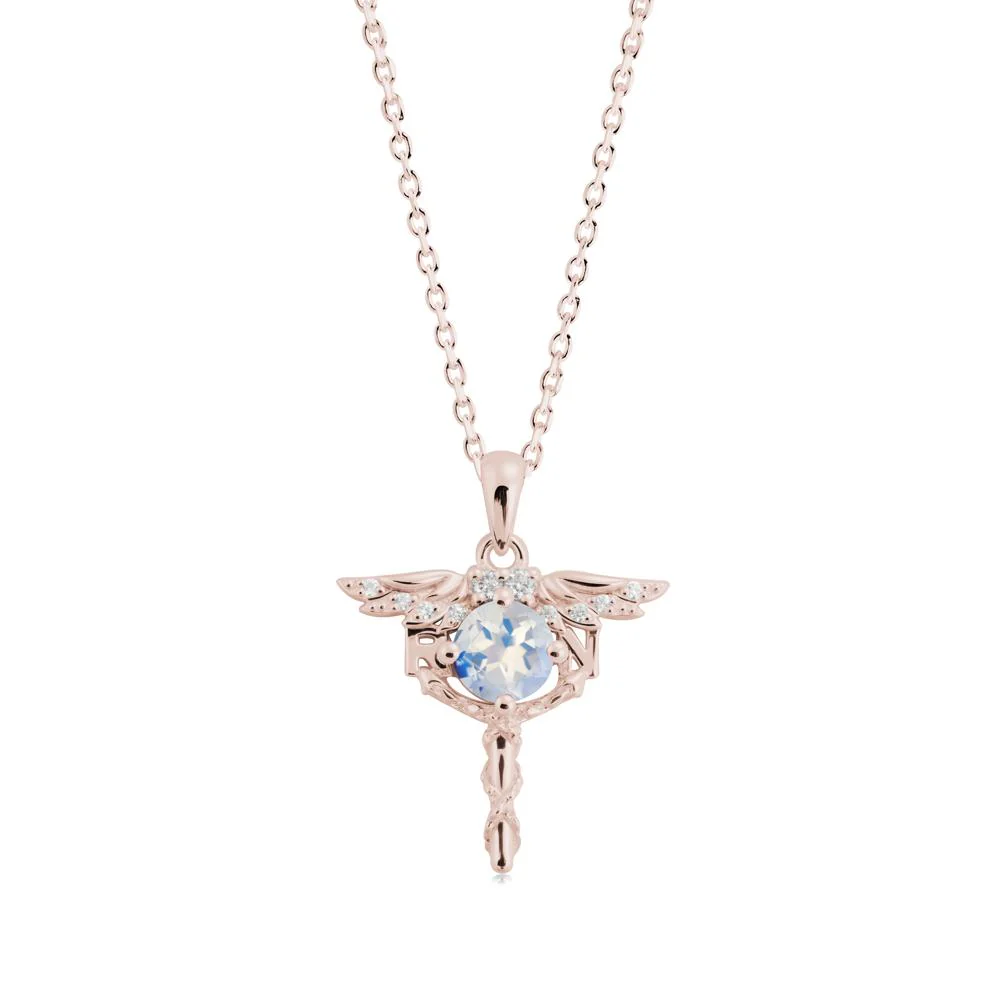 Moonstone Registered Nurse Necklace - Image 3