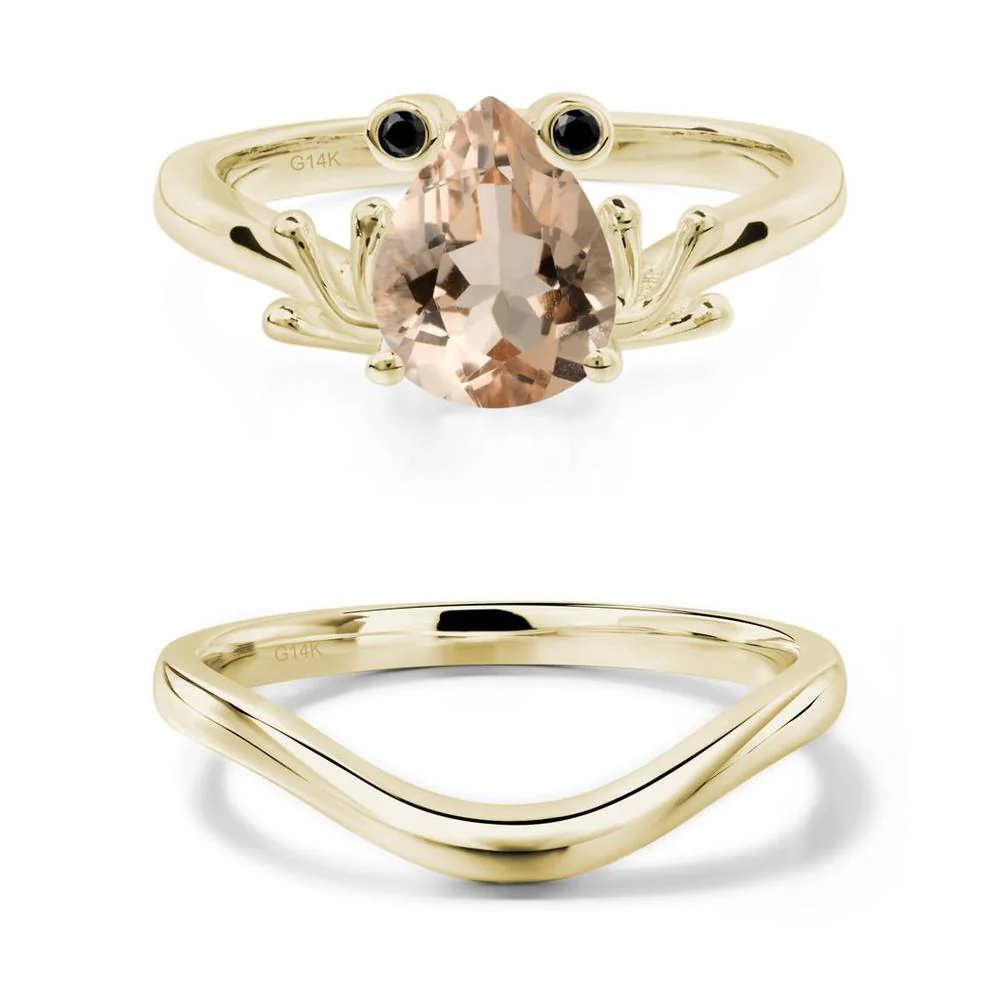 Morganite Frog Ring - Image 15