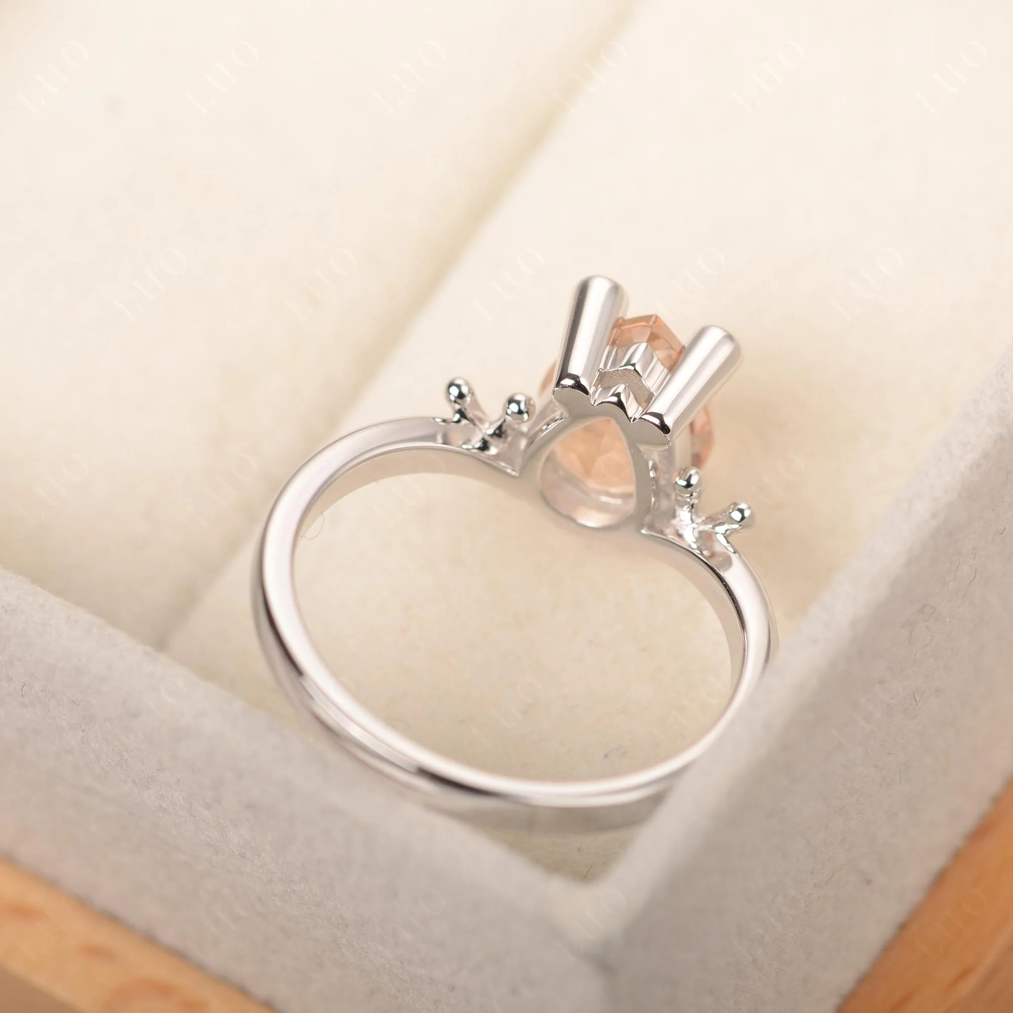 Morganite Frog Ring - Image 32