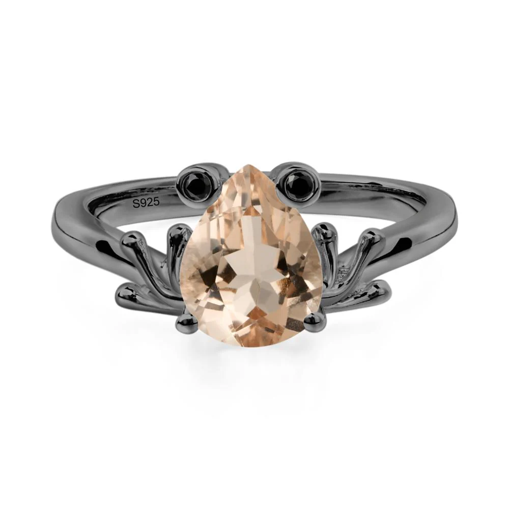 Morganite Frog Ring - Image 6