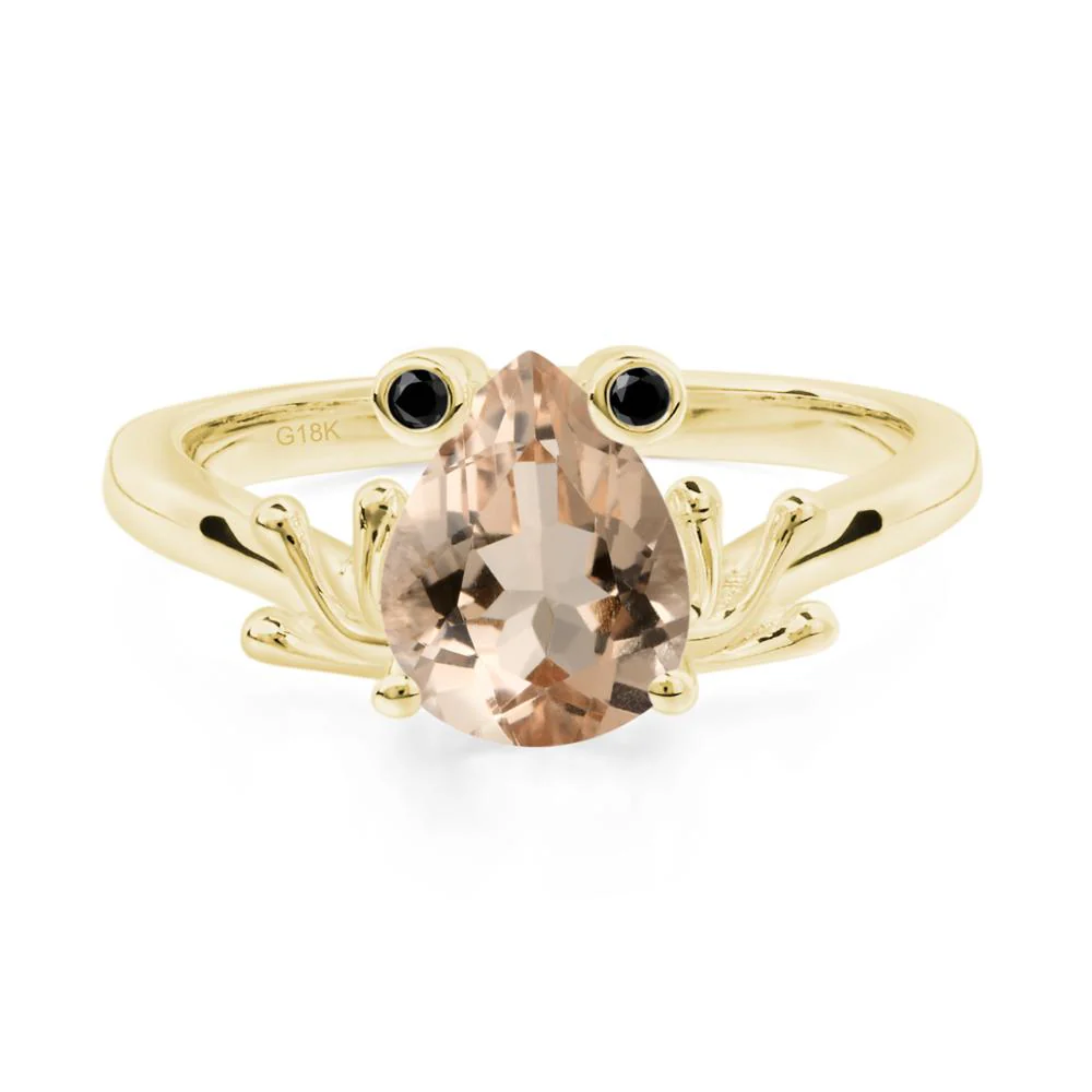 Morganite Frog Ring - Image 8