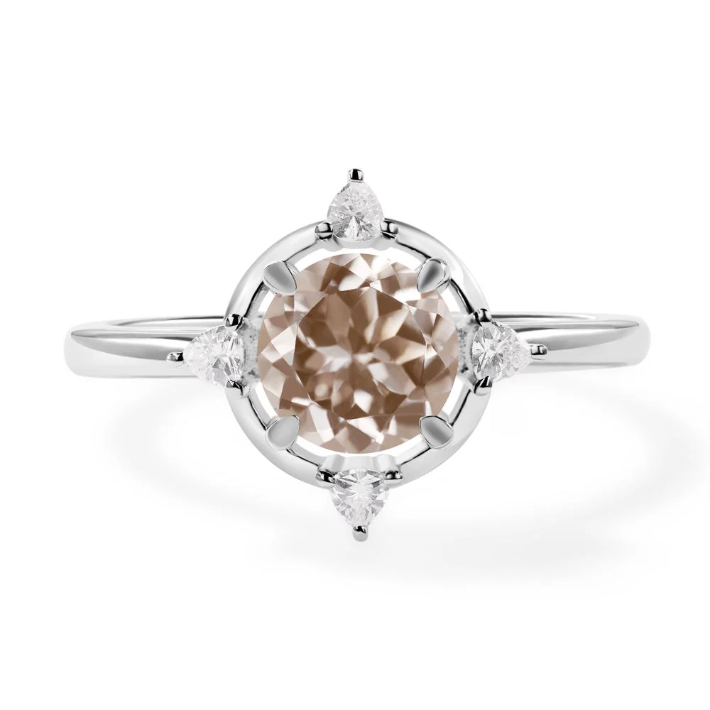 Morganite North Star Ring - Image 3
