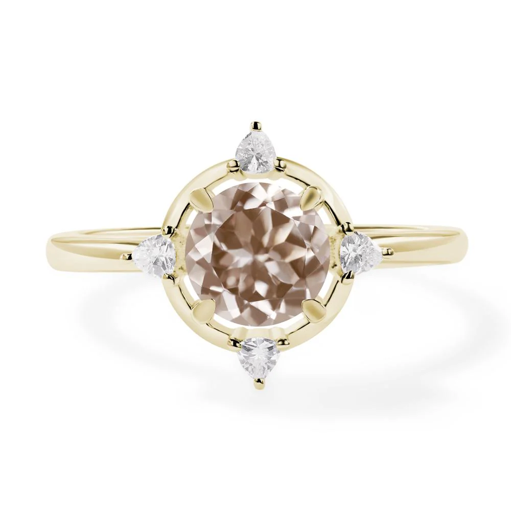 Morganite North Star Ring - Image 4