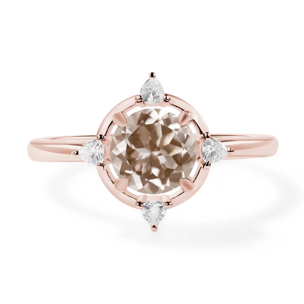 Morganite North Star Ring - Image 9