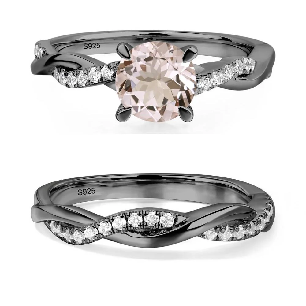 Morganite Twist Ring - Image 23