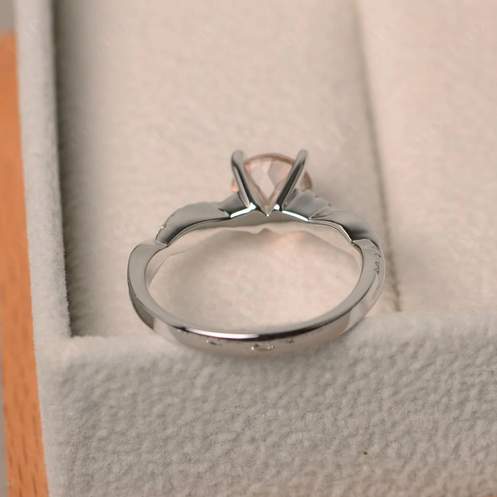 Morganite Twist Ring - Image 30