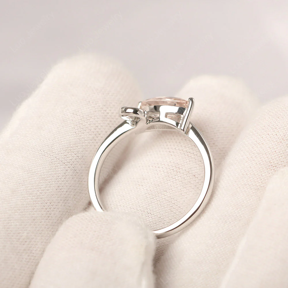 Morganite Swan Ring - Image 3