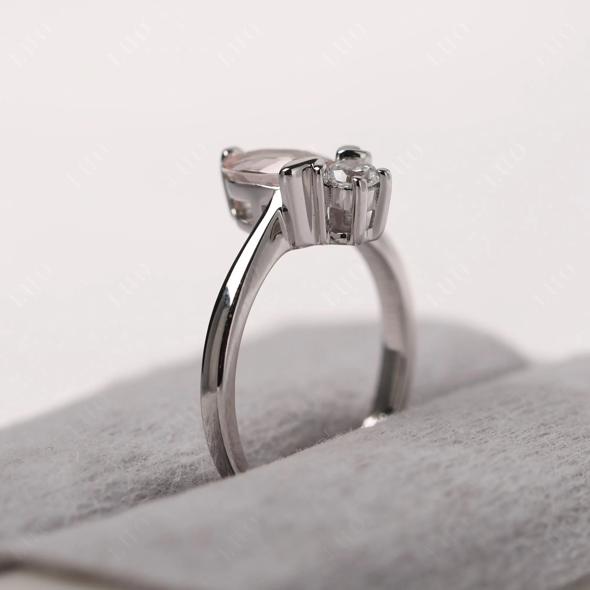 Morganite Bumble Bee Ring - Image 13