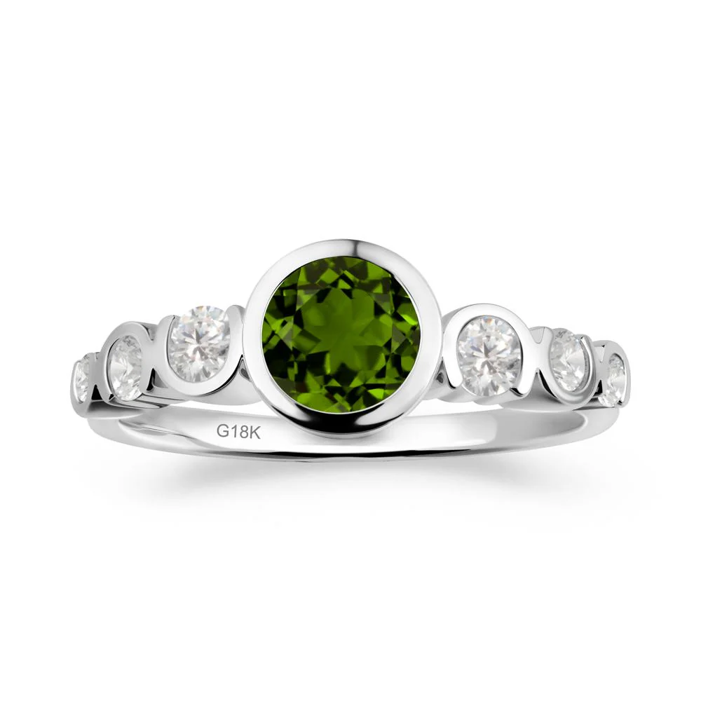 Multi Round Cut Diopside Ring - Image 6