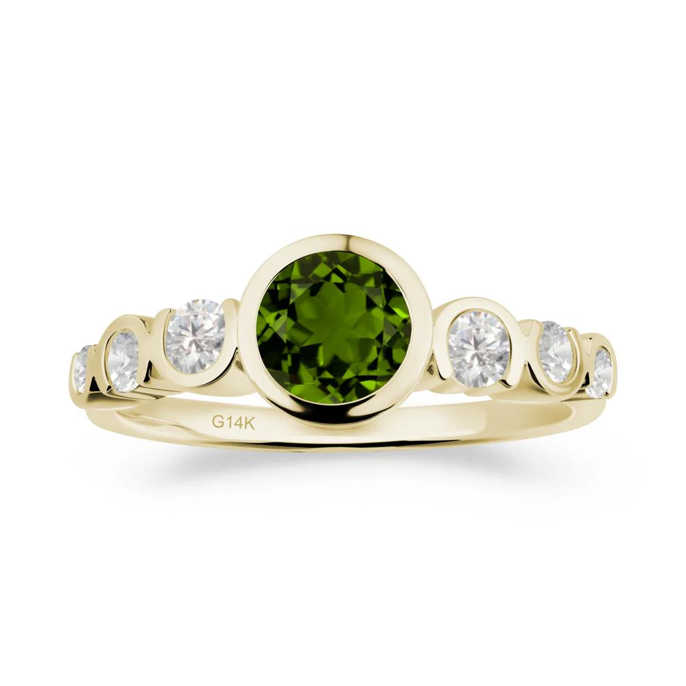Multi Round Cut Diopside Ring - Image 9