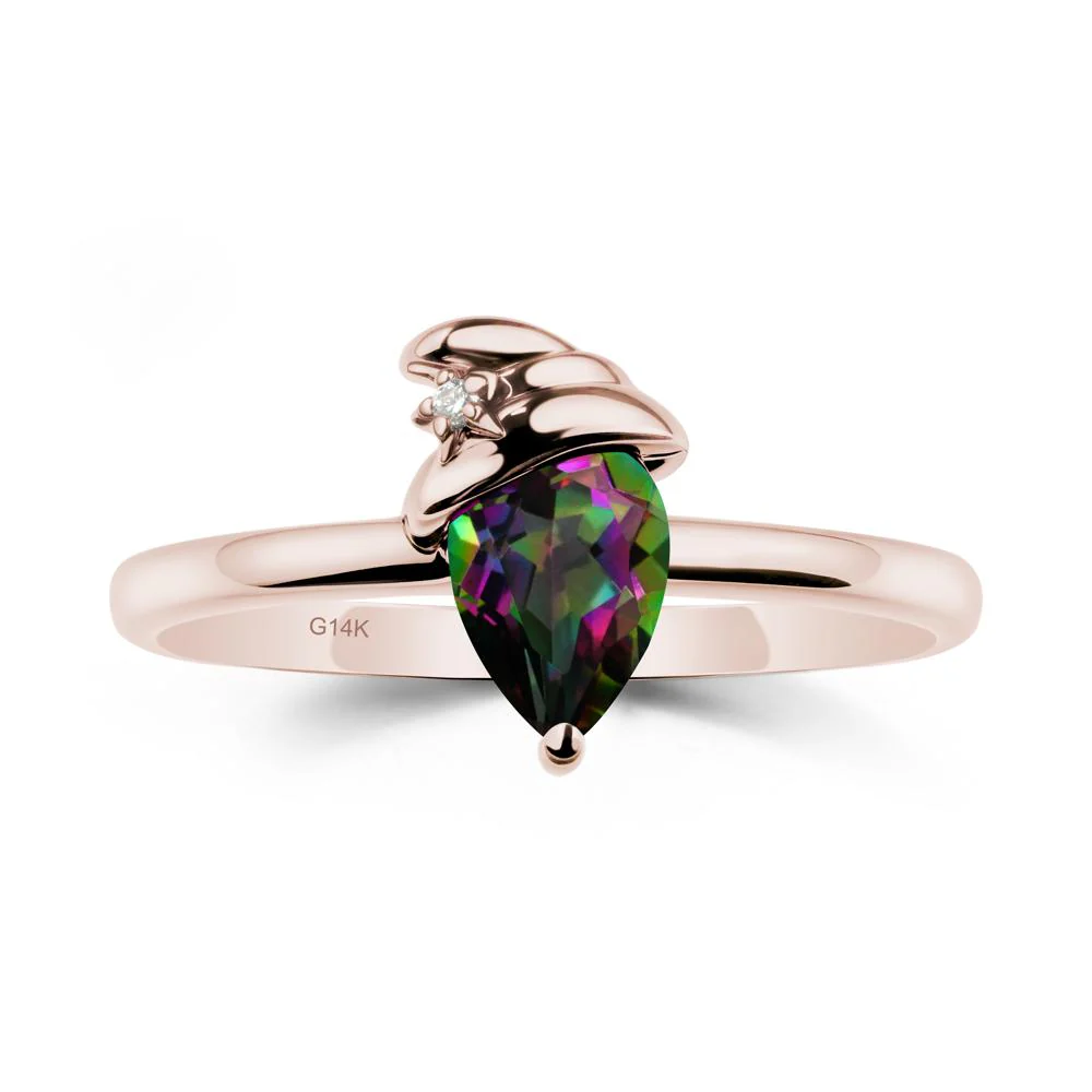 Mystic Topaz Halloween Witch Hat Ring - Image 2
