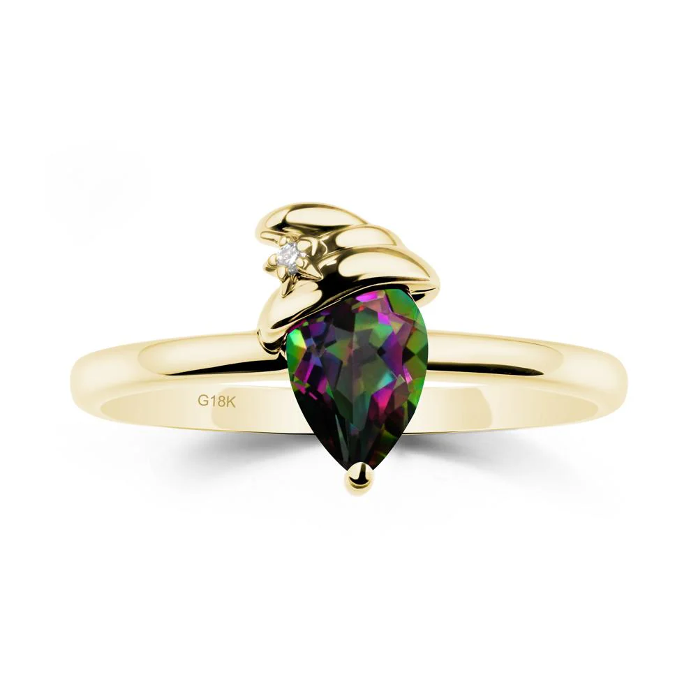Mystic Topaz Halloween Witch Hat Ring - Image 6