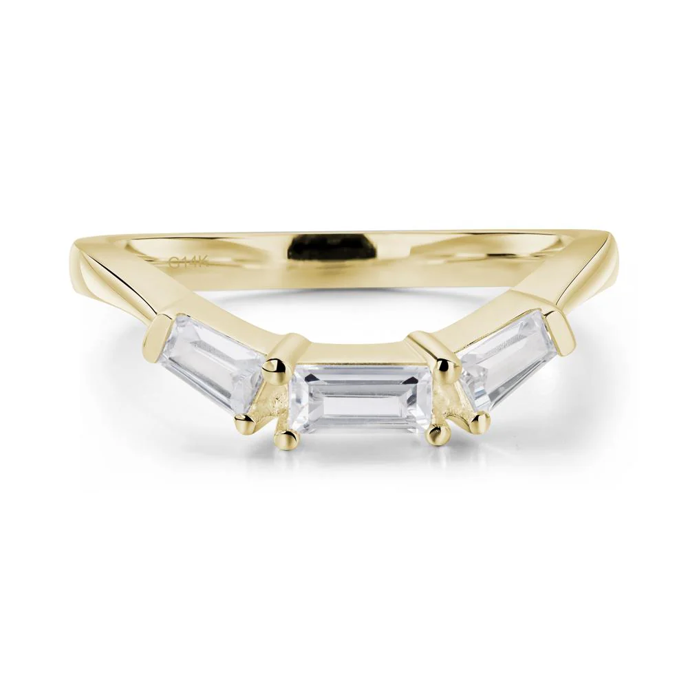 Mystic Topaz Emerald Cut Baguette Ring - Image 16