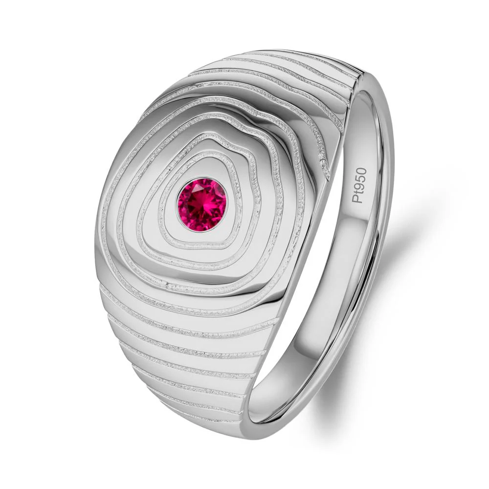 Natural Inspired Ruby Ring - Image 5