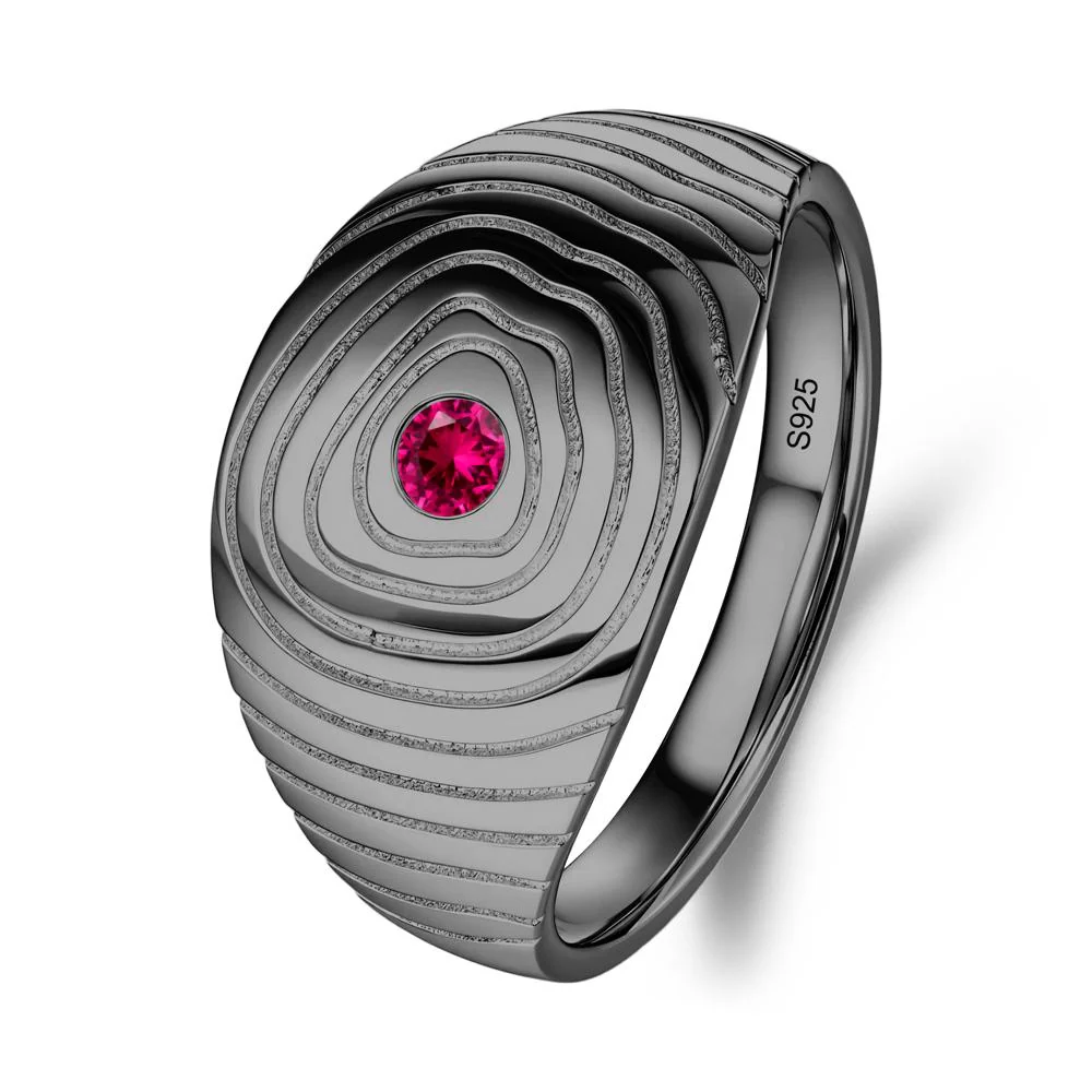 Natural Inspired Ruby Ring - Image 6
