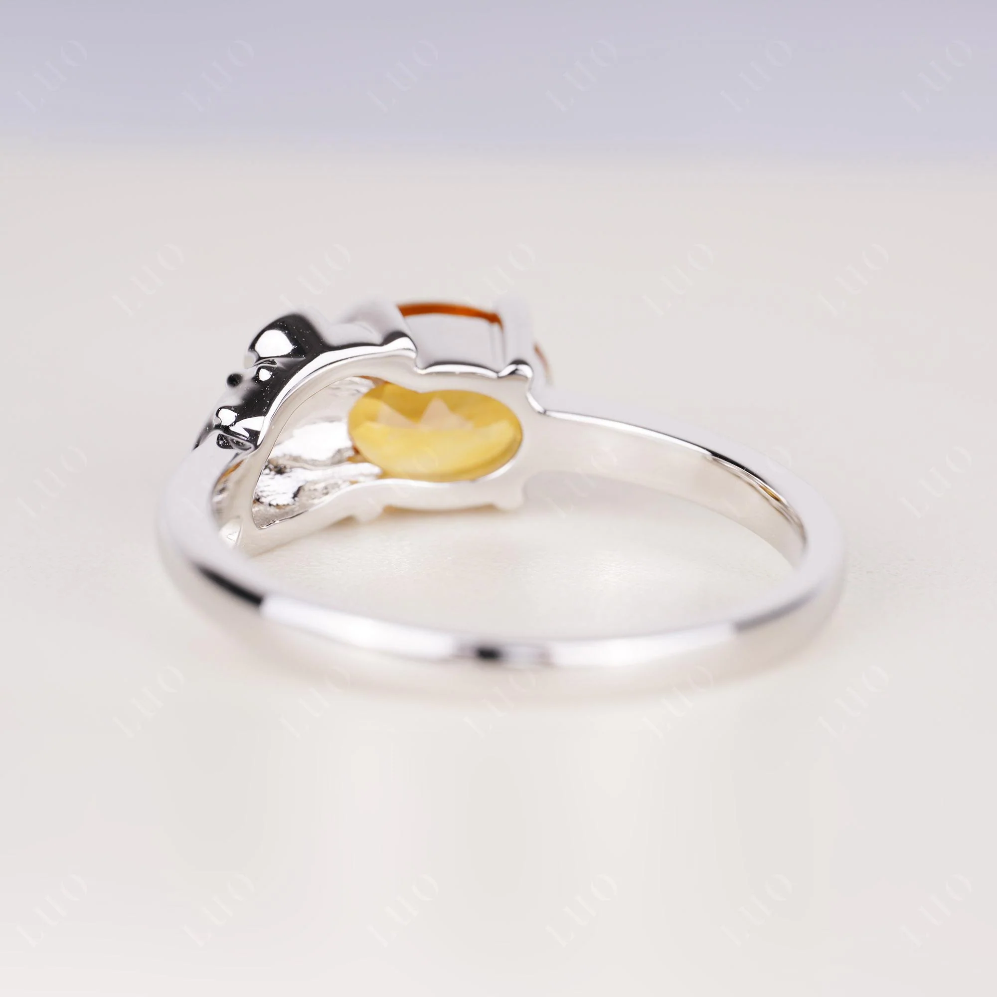 Nature Inspired Toad Citrine Ring - Image 12