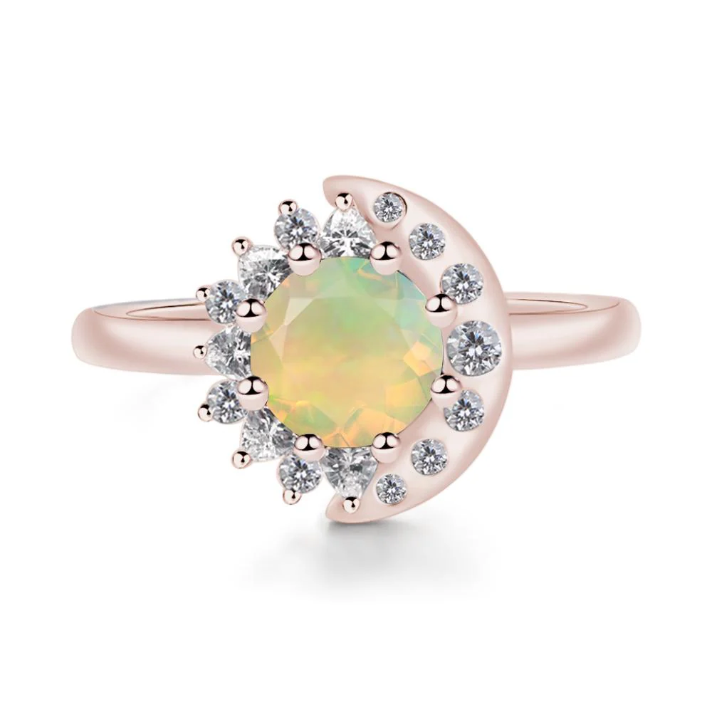 Opal Moon and Sun Ring - Image 2