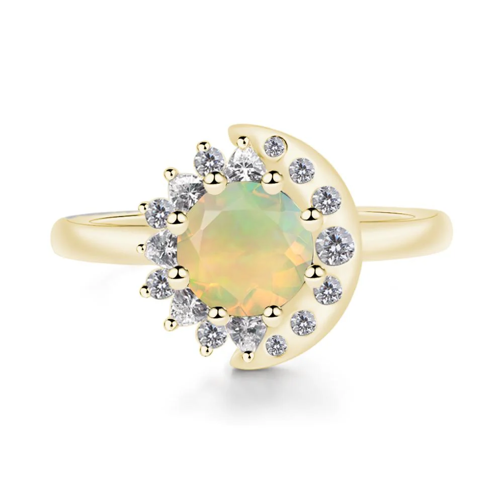 Opal Moon and Sun Ring - Image 7