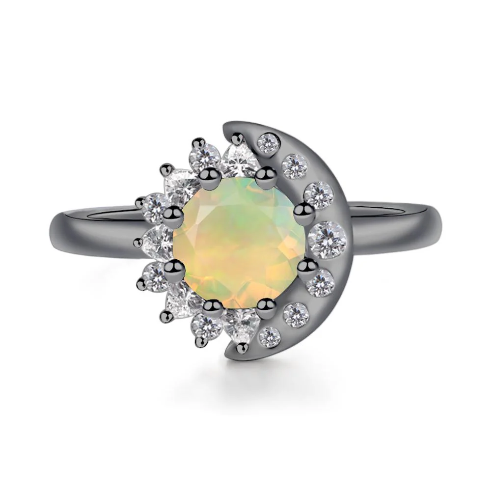 Opal Moon and Sun Ring - Image 8