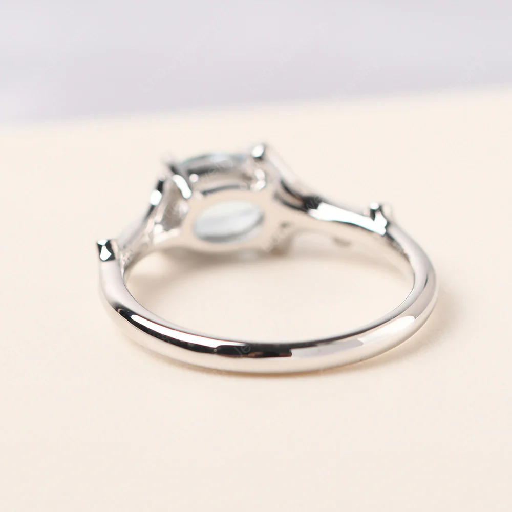 Aquamarine Tree Branch Ring - Image 3