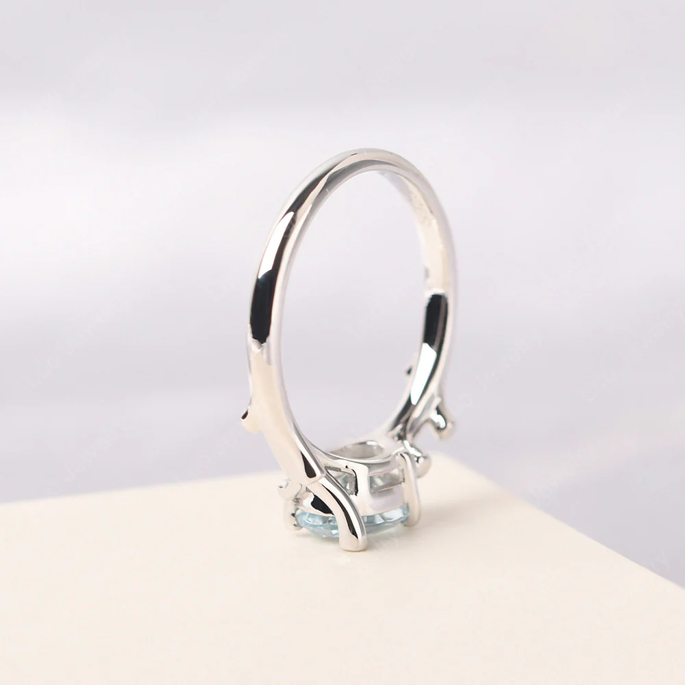 Aquamarine Tree Branch Ring - Image 4