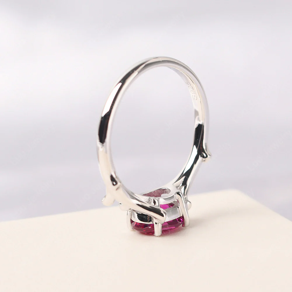 Ruby Branch Engagement Ring - Image 4