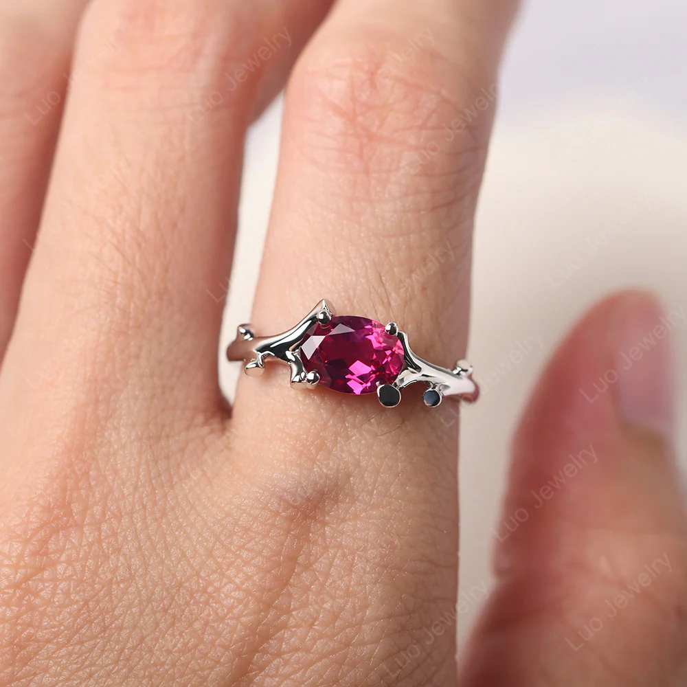 Ruby Branch Engagement Ring - Image 5