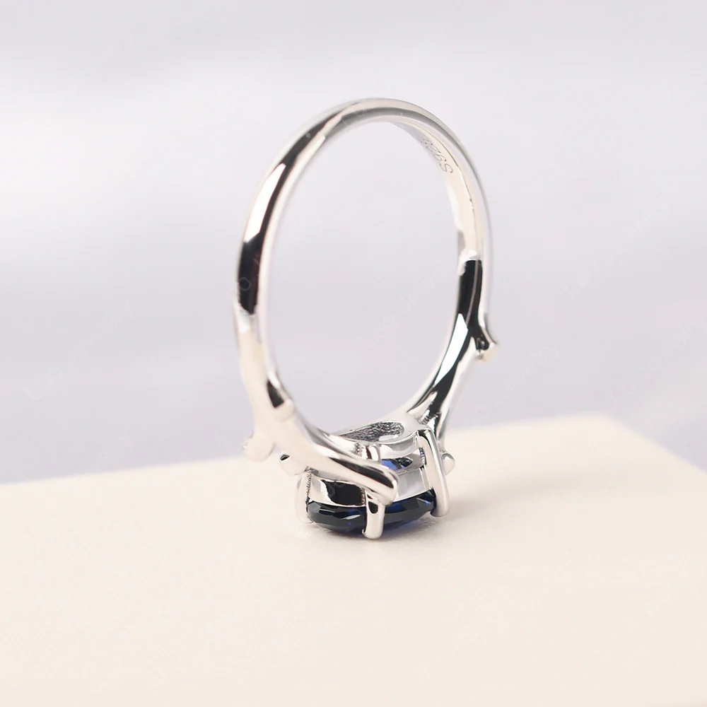 Sapphire Tree Branch Ring - Image 4