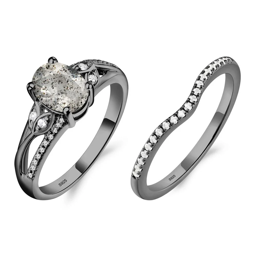 Oval Cut Herkimer Diamond Ring - Image 23
